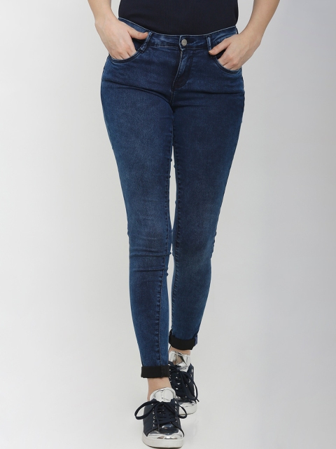 

Kraus Jeans Women Blue Skinny Fit Stretchable Jeans