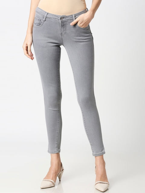 

Kraus Jeans Women Grey Super Skinny Fit Stretchable Jeans