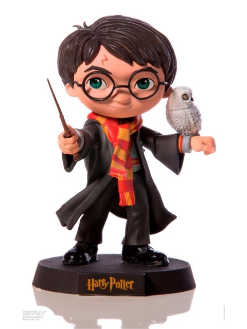 

IRON STUDIOS Black & Orange Harry Potter MiniCo Figure, Brown