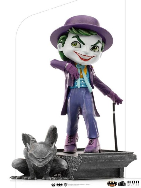 

Iron Studios Purple & Black Batman 1989 Joker MiniCo Figure
