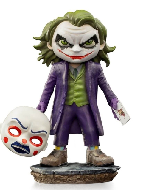 

IRON STUDIOS Purple & Green The Dark Knight Joker MiniCo Figure