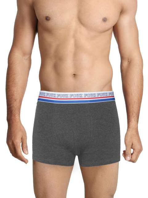 

FCUK Grey Melange Trunks CTR04