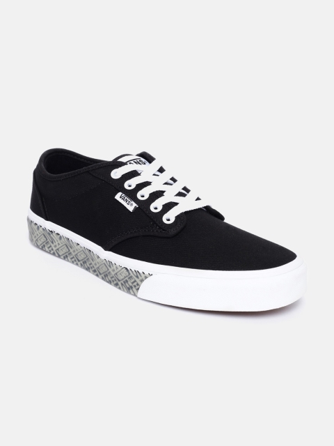

Vans Men Black Solid Sneakers
