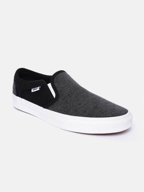 

Vans Men Black Slip-On Sneakers