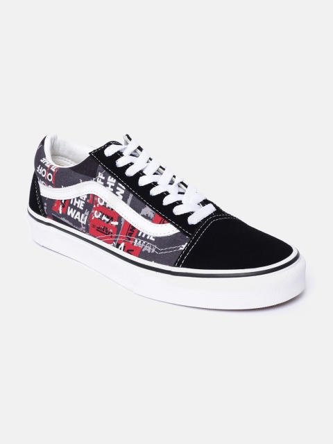 

Vans Unisex Black Colourblocked Sneakers
