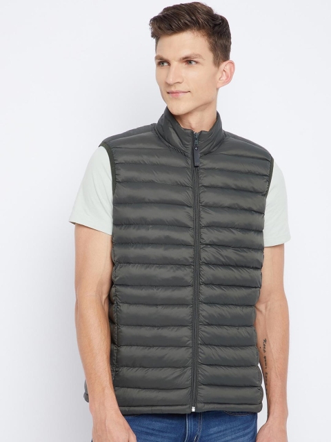 

Duke Men Green Padded Jacket