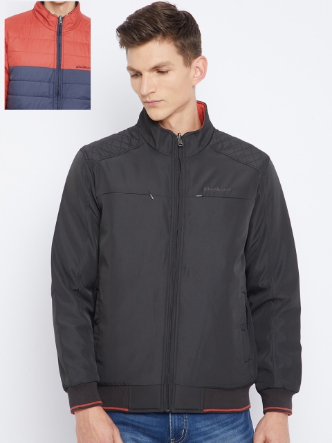 

Duke Men Grey & Blue Reversible Padded Jacket