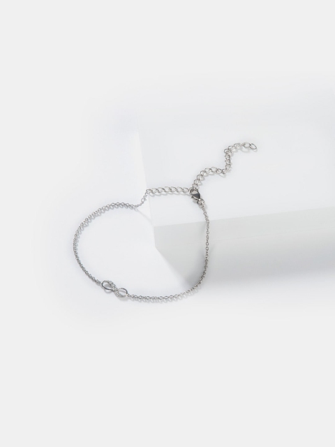 

SHAYA 925 Silver On The Loop Infinity Anklet