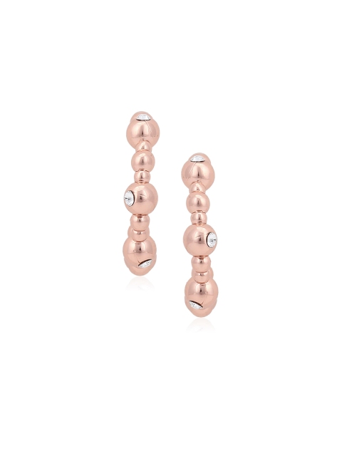 

Ted Baker Rose Gold Classic Half Hoop Earrings