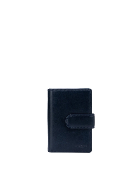 

Da Milano Women Blue Leather Two Fold Wallet