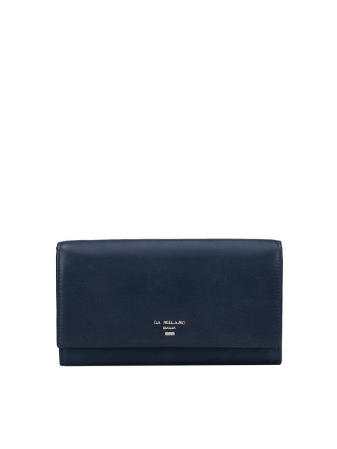 

Da Milano Women Blue Leather Envelope