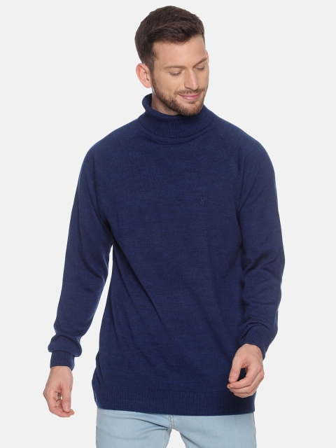 

VENITIAN Men Blue Pullover