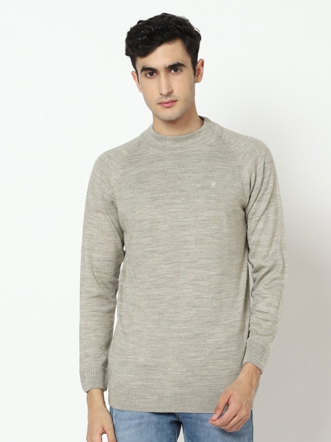 

VENITIAN Men Grey Pullover