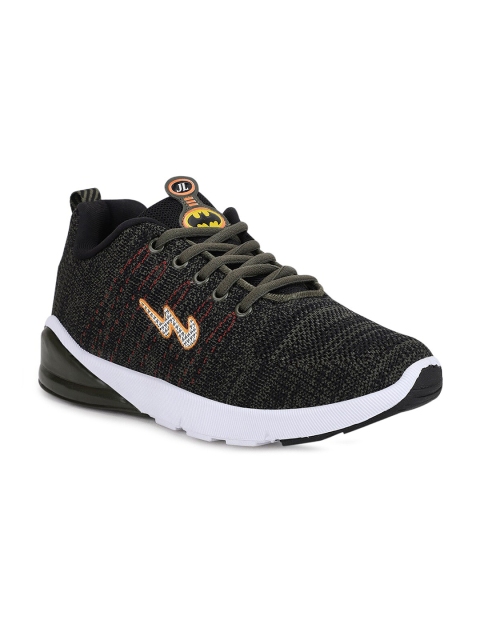 

Campus Kids Olive Green Mesh Running Shoes
