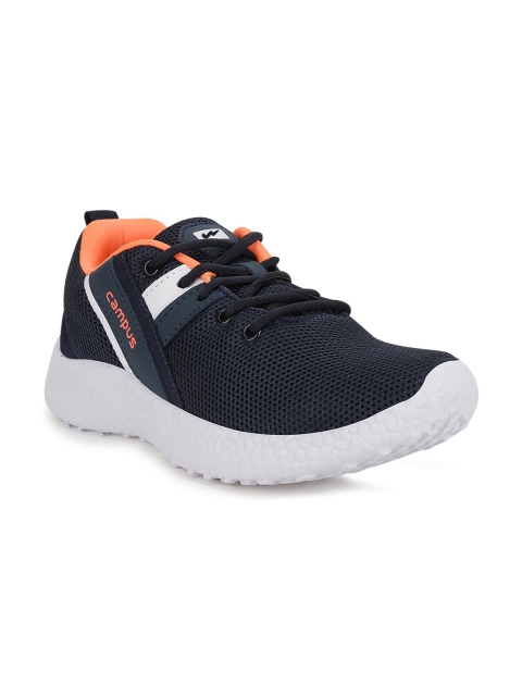 

Campus Unisex Kids Navy Blue Mesh Running Shoes