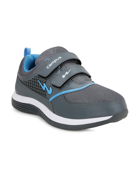 

Campus Kids Grey Mesh Walking Shoes
