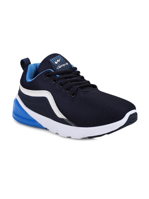 

Campus Unisex Kids Navy Blue Mesh Walking Shoes