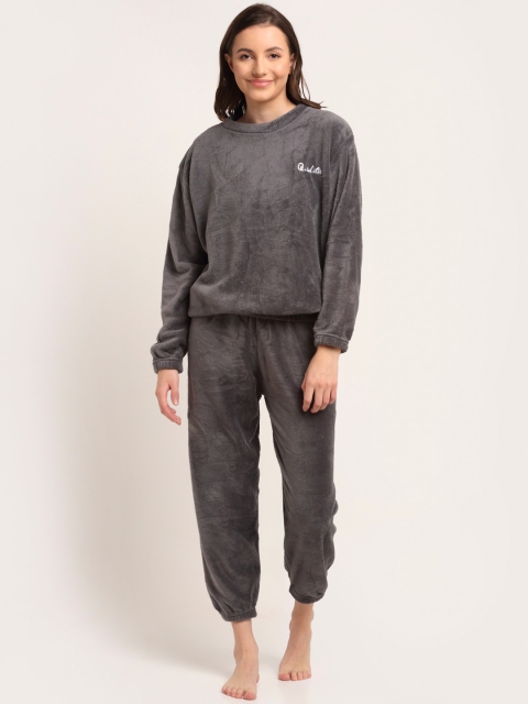 

TAG 7 Women Grey Night suit