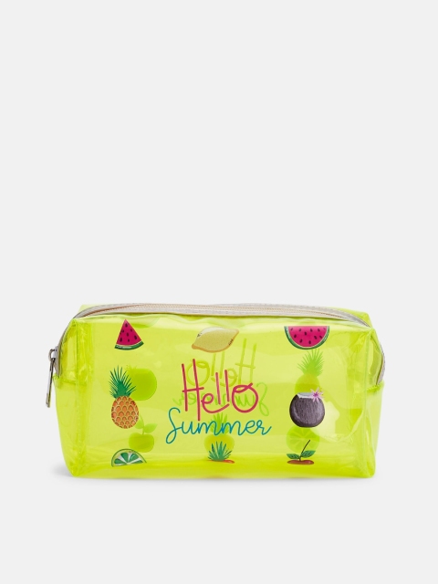

Forever Glam by Pantaloons Women Yellow & Red Printed Multi-Purpose Pouch