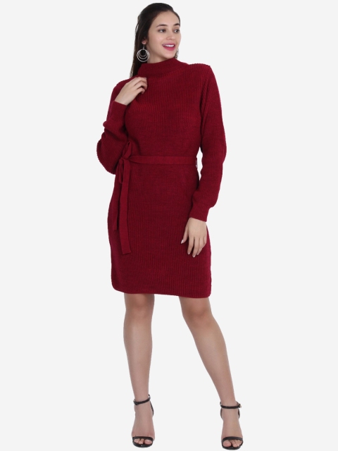 

JoE Hazel Red Striped Sweater Dress