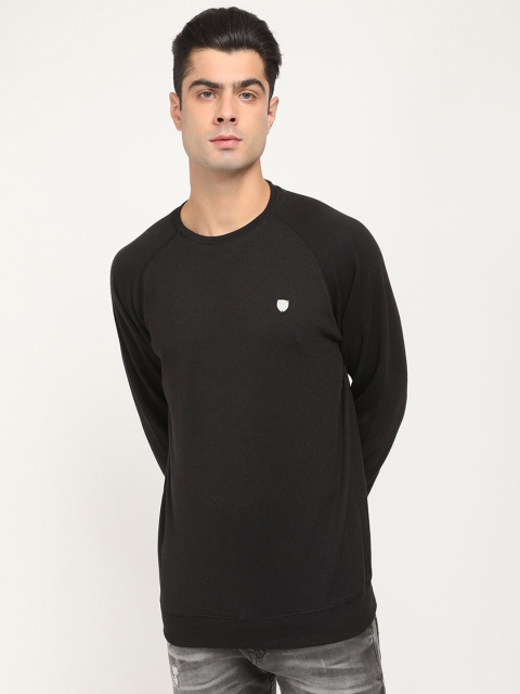 

V2 Value & Variety Men Black Solid Acrylic Pullover