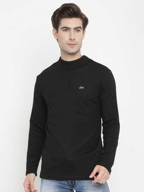 

V2 Value & Variety Men Black Acrylic Pullover Sweater
