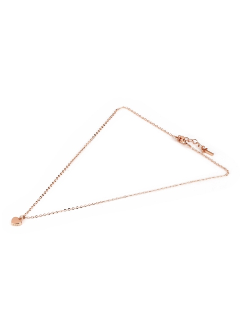 

Ted Baker Rose Gold-Toned Heart-Shaped Pendant