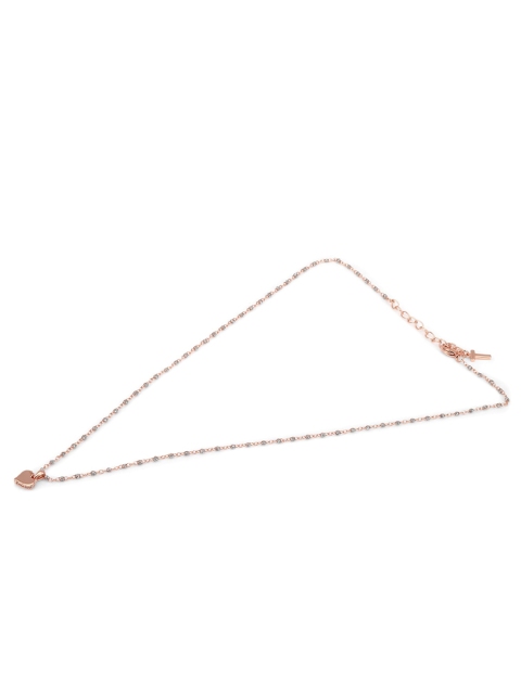 

Ted Baker Rose Gold-Toned Heart-Shaped Pendant