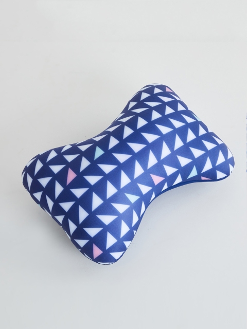 

Home Centre Blue & White Travel Printed Nylon Bone Neck Pillow