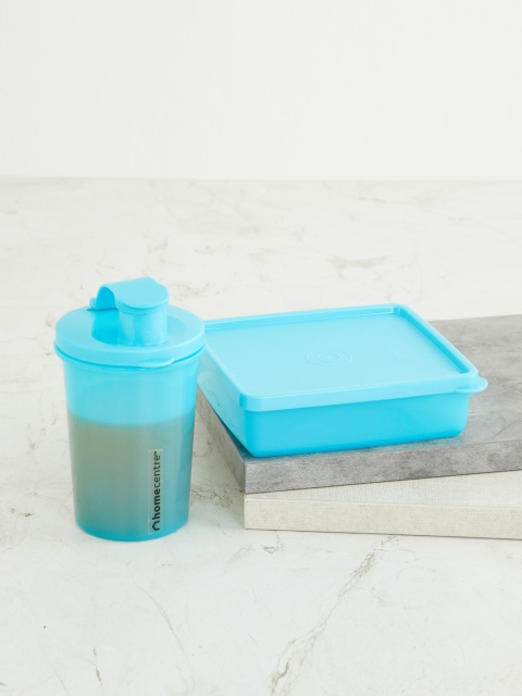 

Home Centre Blue Solid Corsica Madora Storage Box With Sipper