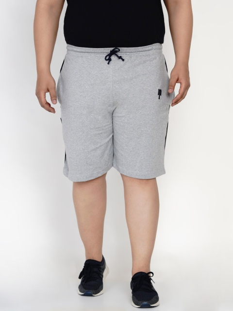 

Santonio Men Grey & Black Lounge Shorts
