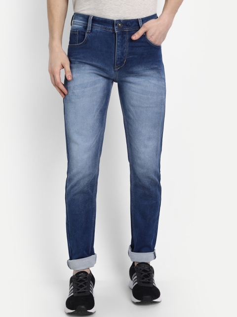 

BROADSTAR Men Blue Slim Fit Heavy Fade Stretchable Jeans