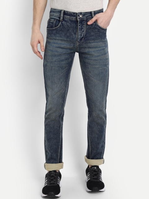 

BROADSTAR Men Blue Slim Fit Light Fade Stretchable Jeans