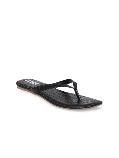 

Zyla Women Black Open-Toe Flats
