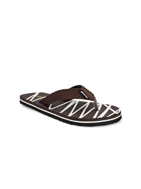

Big Fox Men Brown & White Thong Flip-Flops