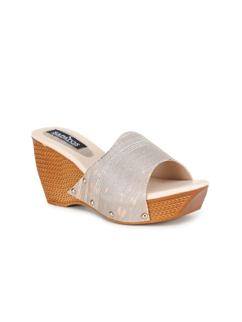

SAPATOS Multicoloured Wedge Mules, Multi