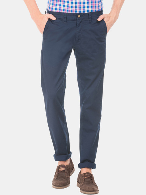 

Arrow Sport Men Blue Slim Fit Chinos Trousers