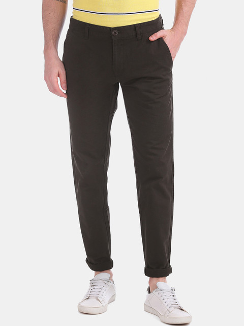 

Ruggers Men Brown Trousers