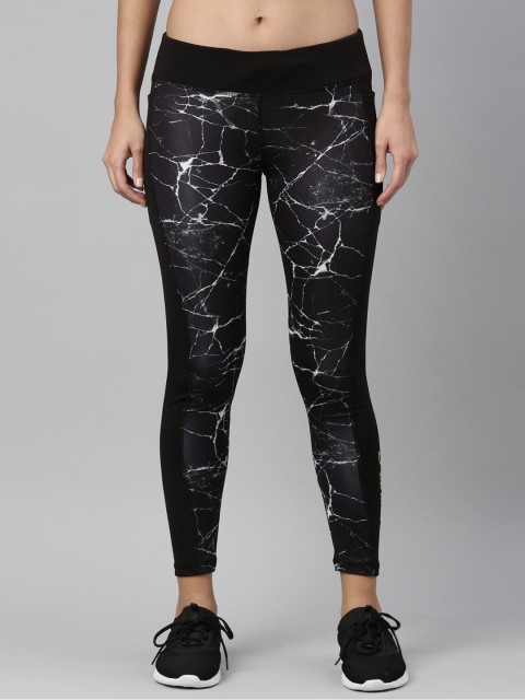 

Proline Men Grey & White Printed Track Pants