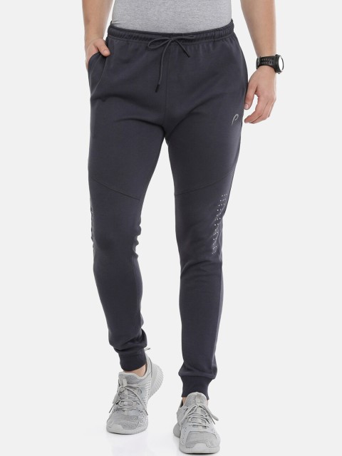

Proline Men Grey Solid Cotton Joggers