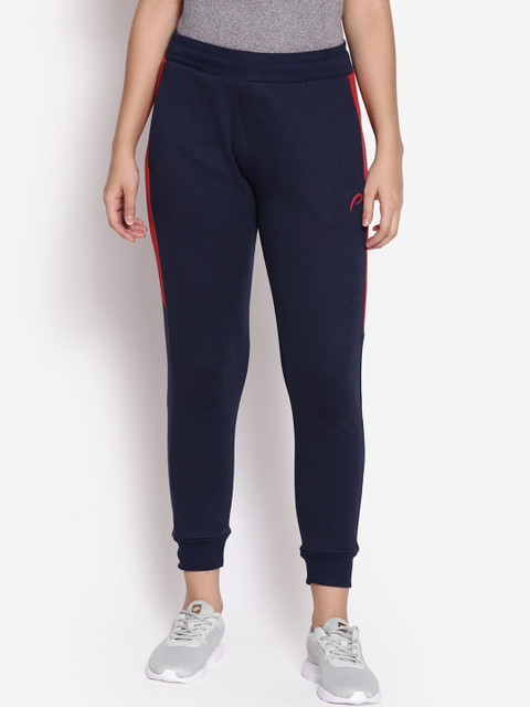 

Proline Women Navy Blue Solid Joggers