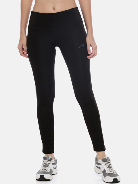 

Proline Women Black & Grey Sports Tights