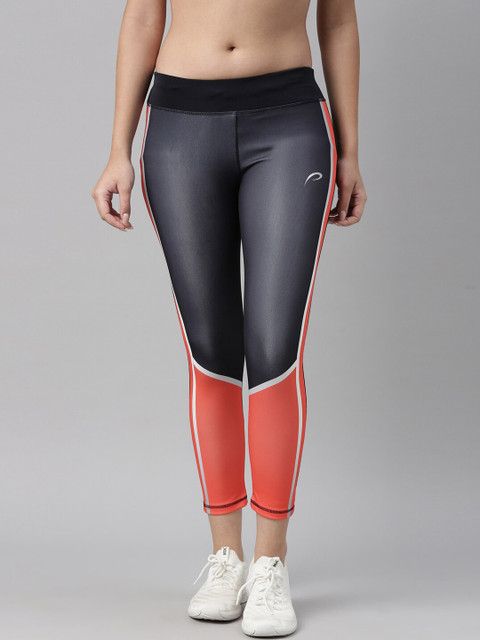 

Proline Women Navy Blue Colourblocked Track Pants
