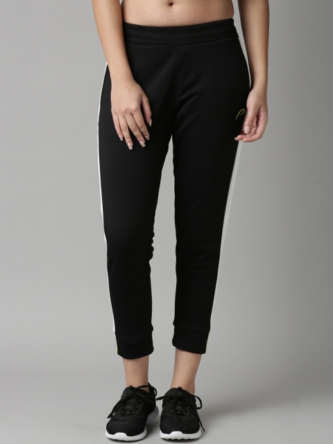 

Proline Women Black Cotton Track Pants, Navy blue