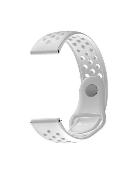 

NOISE White Textured Silicone Smartwatch Strap