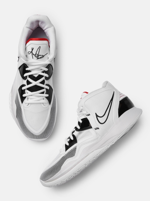

Nike Men White & Grey Kyrie Infinity EP Basketball Shoes