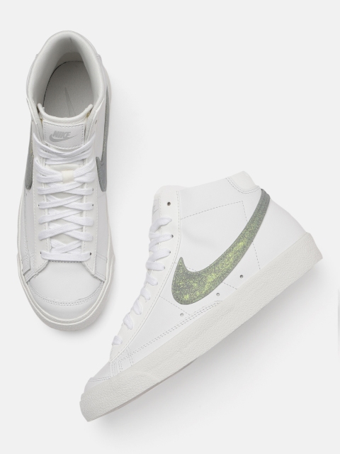 

Nike Women White Blazer Mid 77 Essential Sneakers
