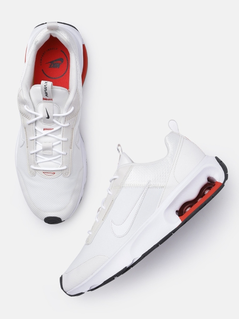 

Nike Men White Air Max Mosaic 75 Regular LED Sneakers