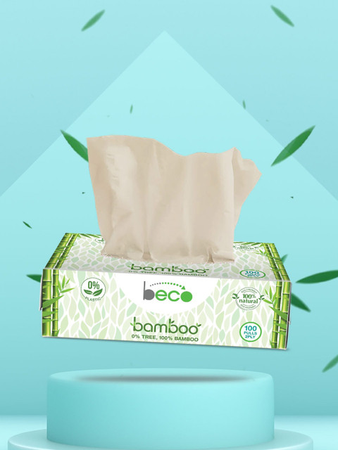 

beco Pack Of 6 Brown 2-Ply 100 Pulls Facial Tissue Carbox