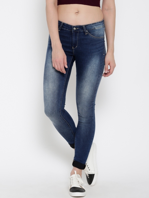 

SPYKAR Blue Washed Low-Rise Jegging